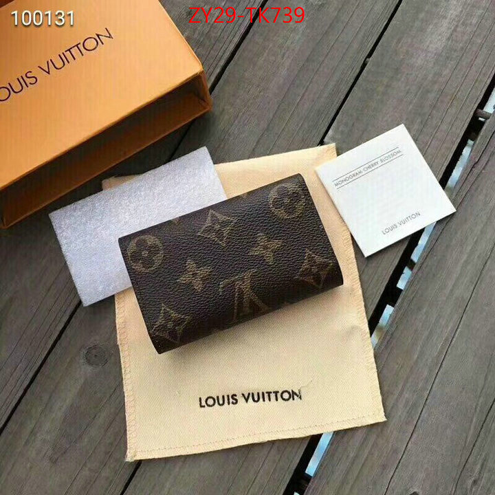 LV Bags(4A)-Wallet,ID: TK739,$:29USD