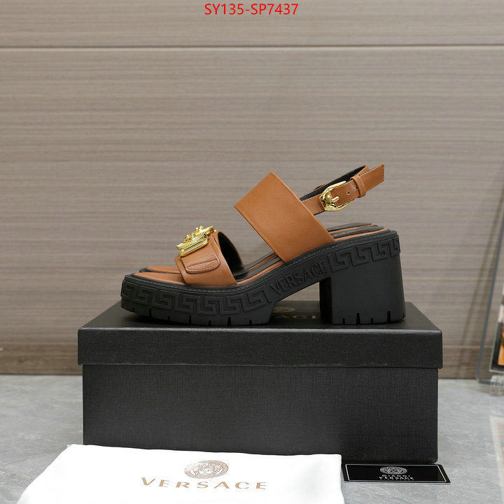 Women Shoes-Versace,fake designer , ID: SP7437,$: 135USD