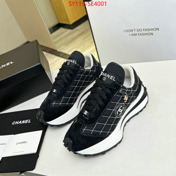 Women Shoes-Chanel,replica shop , ID: SE4001,$: 119USD