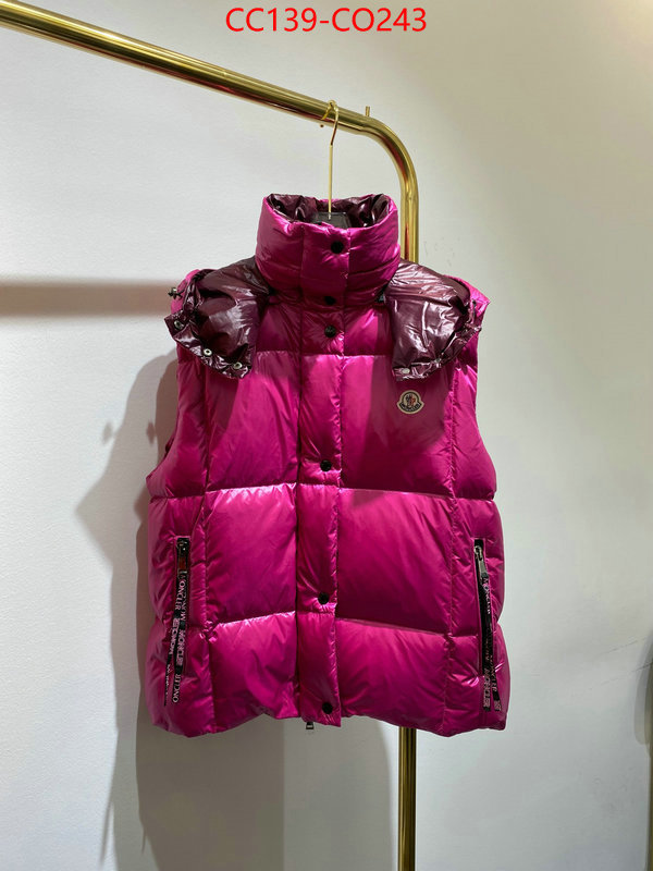 Down jacket Women-Moncler,buy 1:1 , ID: CO243,$: 139USD