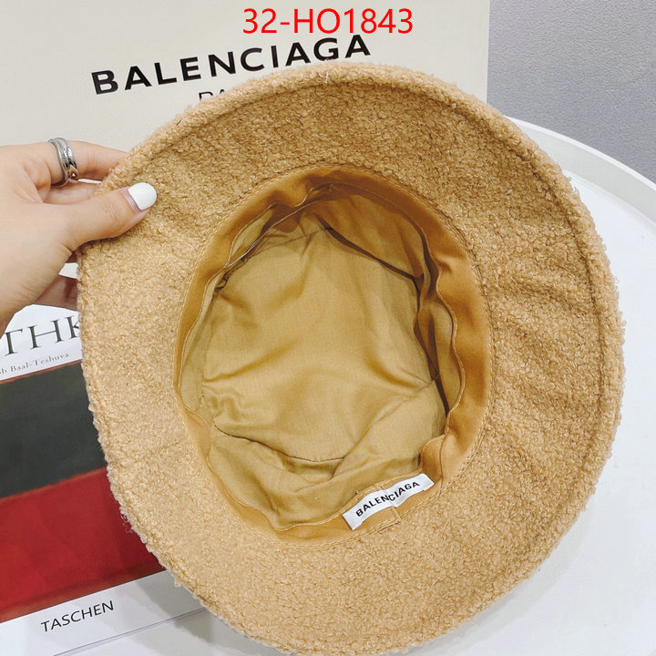 Cap (Hat)-Balenciaga,luxury shop , ID: HO1843,$: 32USD