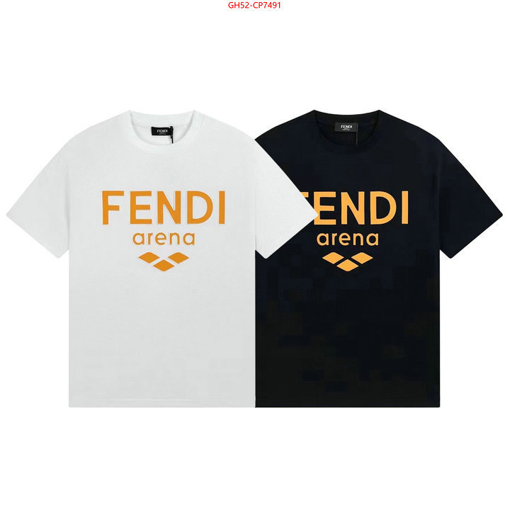 Clothing-Fendi,best replica , ID: CP7491,$: 52USD