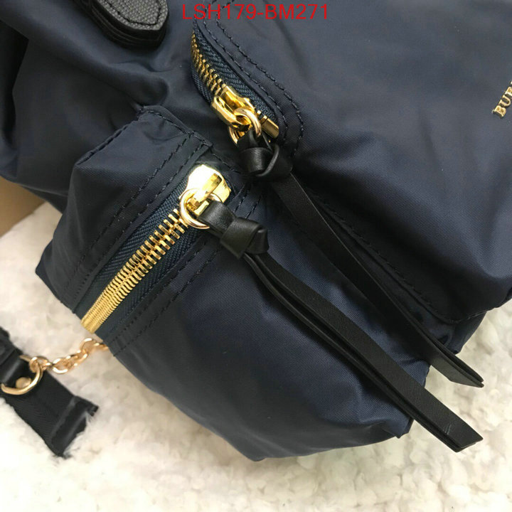 Burberry Bags(TOP)-Backpack-,buy top high quality replica ,ID: BM271,$:179USD