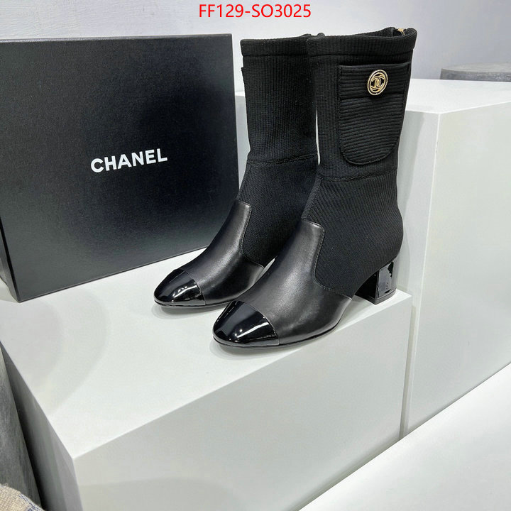 Women Shoes-Chanel,replica sale online , ID: SO3025,$: 129USD