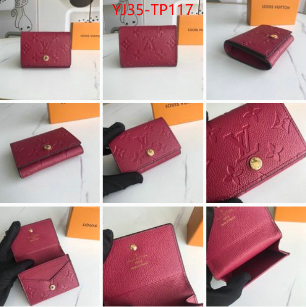 LV Bags(4A)-Wallet,ID: TP117,$: 35USD