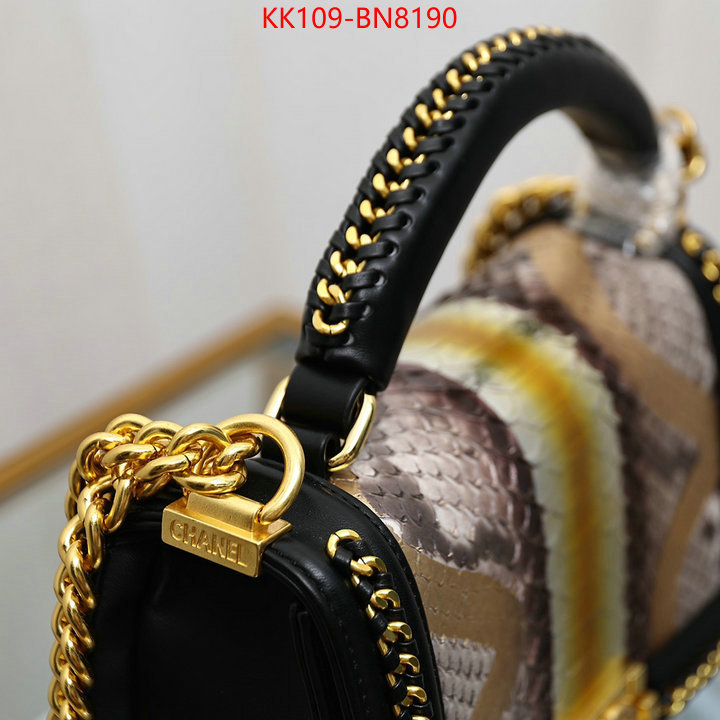 Chanel Bags(4A)-Le Boy,ID: BN8190,$: 109USD