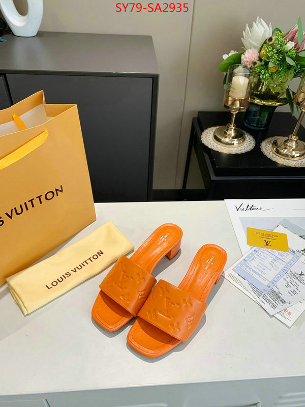 Women Shoes-LV,2023 aaaaa replica customize , ID:SA2935,$: 79USD