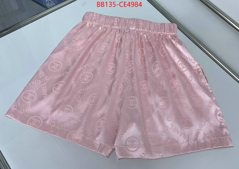 Clothing-Chanel,counter quality , ID: CE4984,$: 135USD