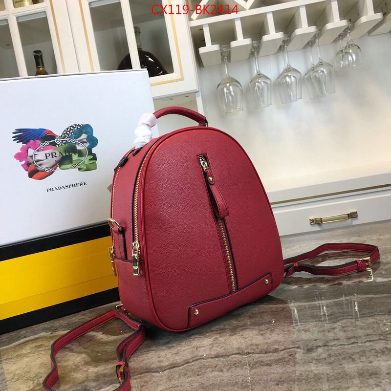 Prada Bags(4A)-Backpack-,best site for replica ,ID: BK2414,$:119USD