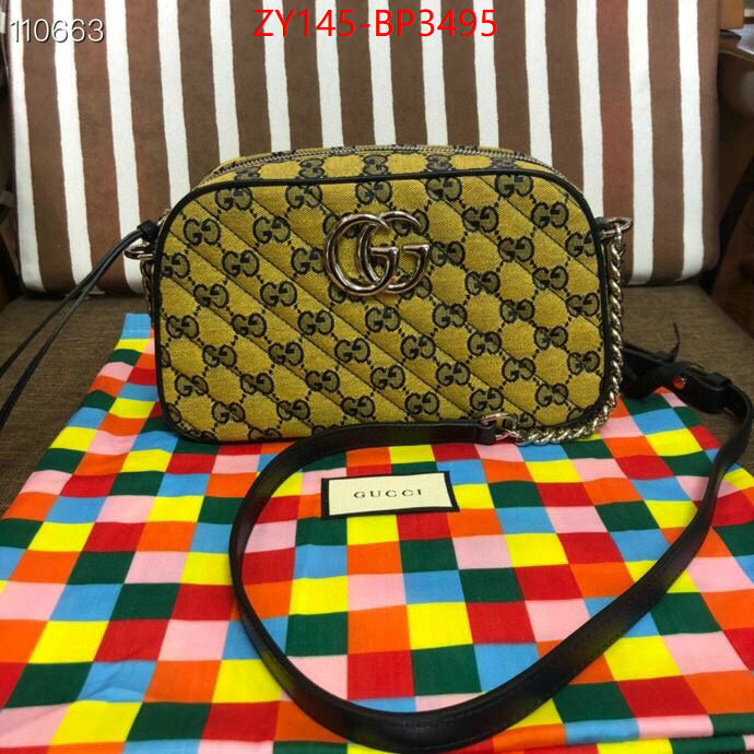 Gucci Bags(TOP)-Marmont,ID: BP3495,$: 145USD