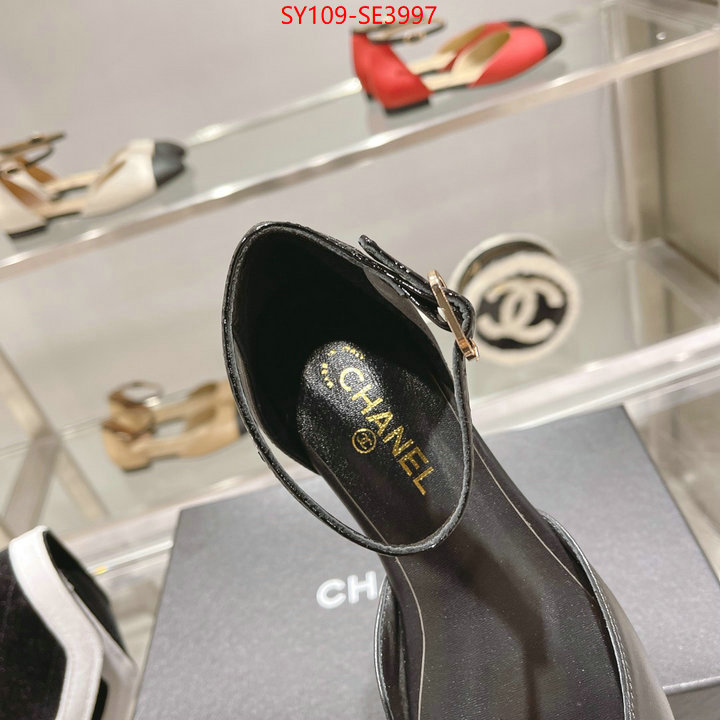 Women Shoes-Chanel,best quality fake , ID: SE3997,$: 109USD