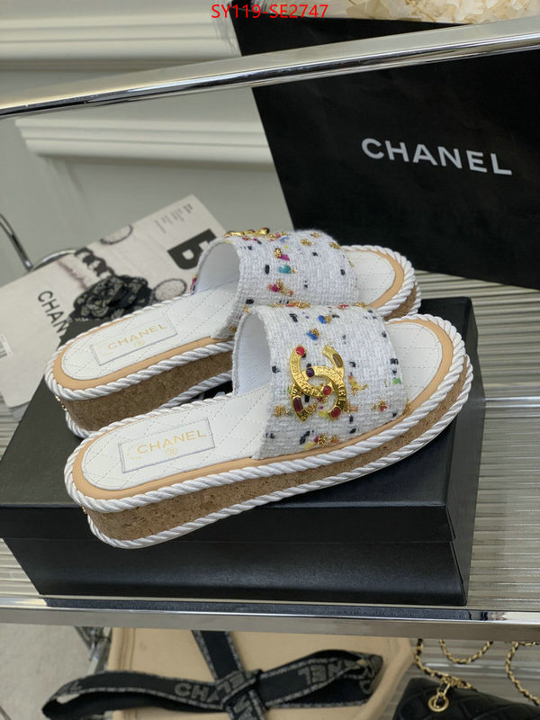 Women Shoes-Chanel,mirror quality , ID: SE2747,$: 119USD