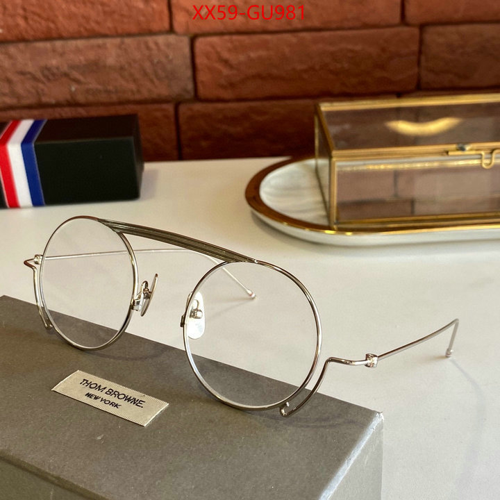 Glasses-Thom Browne,where can i buy the best quality , ID: GU981,$: 59USD
