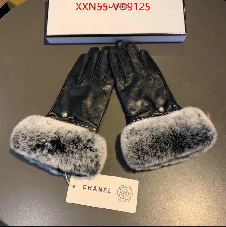 Gloves-Chanel,high end designer , ID: VD9125,$: 55USD
