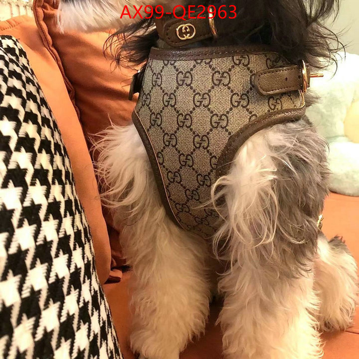 Pet Supplies-Gucci,what , ID: QE2963,$: 99USD