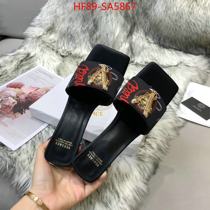 Women Shoes-Versace,top , ID: SA5867,$: 89USD