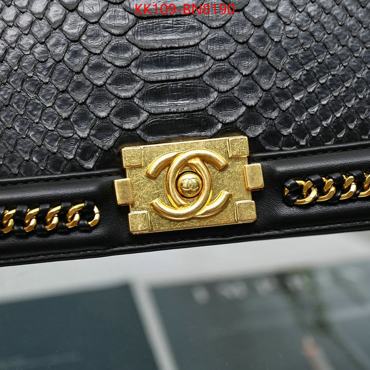 Chanel Bags(4A)-Le Boy,ID: BN8190,$: 109USD