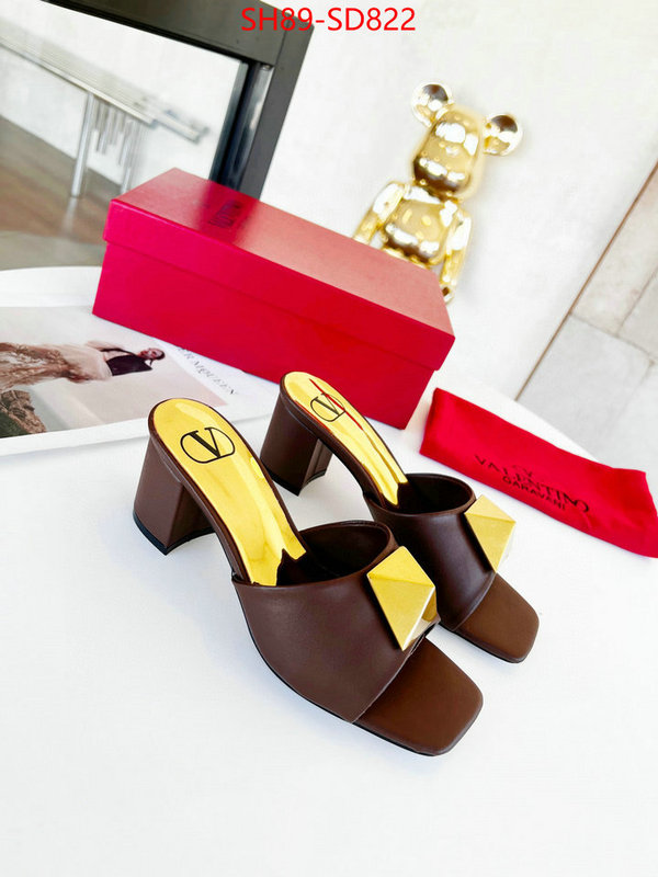 Women Shoes-Valentino,replica 2023 perfect luxury , ID: SD822,$: 89USD