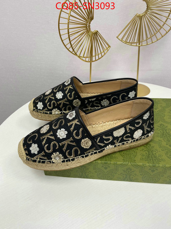 Women Shoes-Gucci,the quality replica , ID: SN3093,$: 85USD