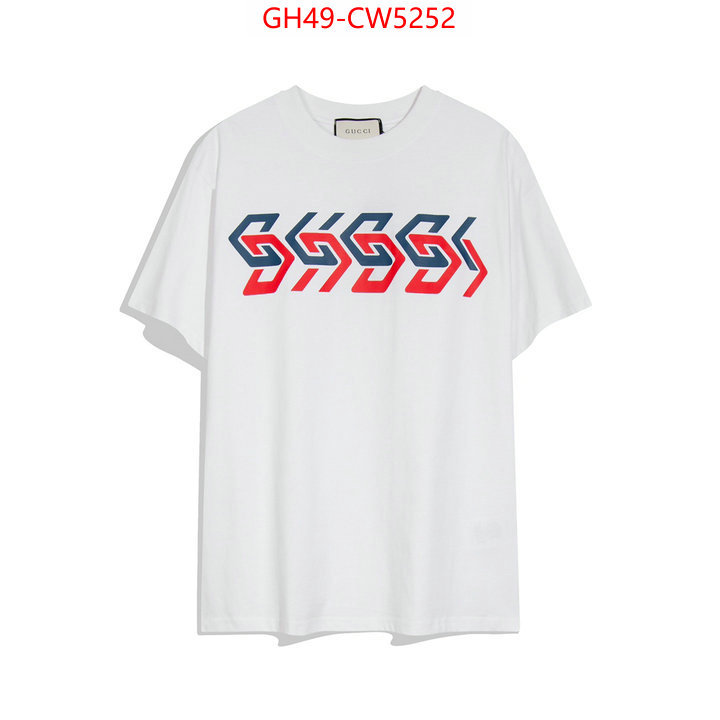 Clothing-Gucci,how to buy replica shop , ID: CW5252,$: 49USD