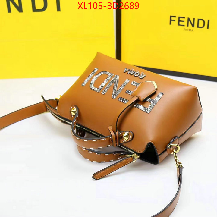 Fendi Bags(4A)-By The Way-,luxury fake ,ID: BD2689,$: 105USD