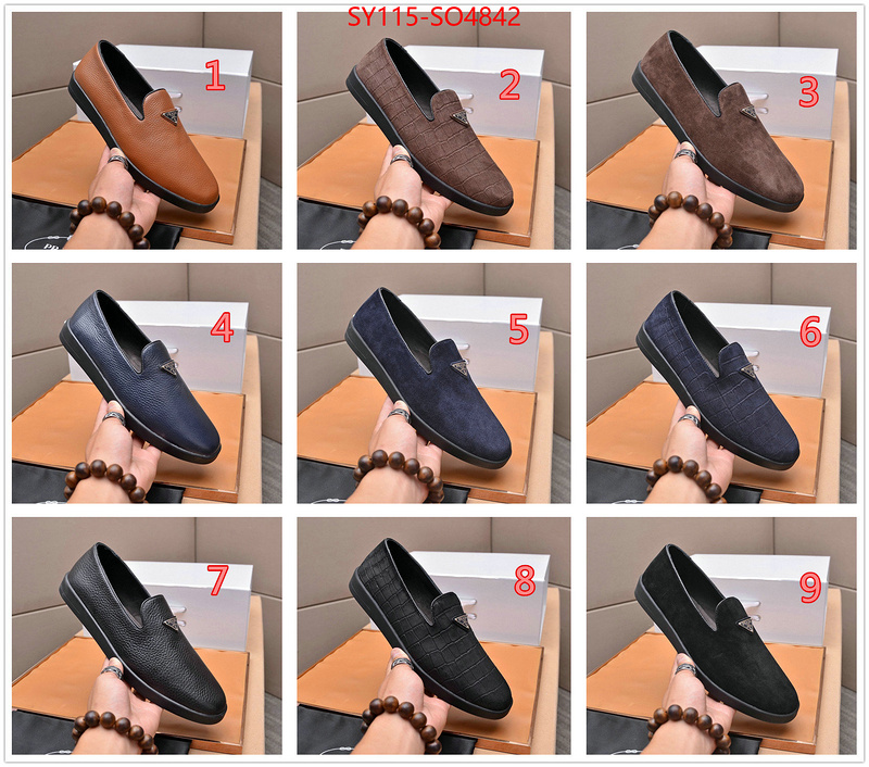 Men Shoes-Prada,perfect , ID: SO4842,$: 115USD