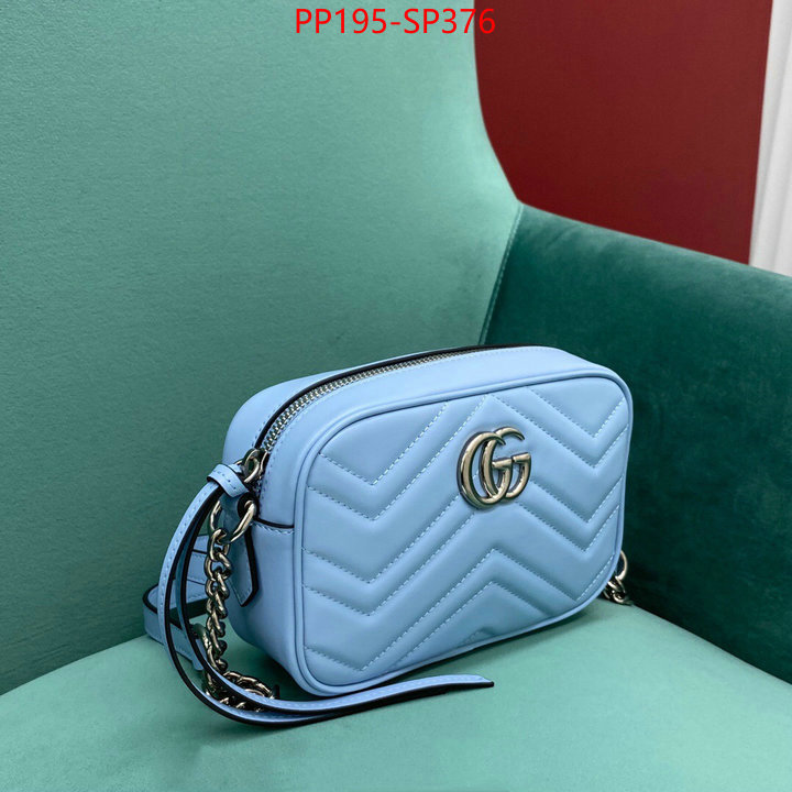 Gucci Bags(TOP)-Marmont,ID: BP376,$: 195USD