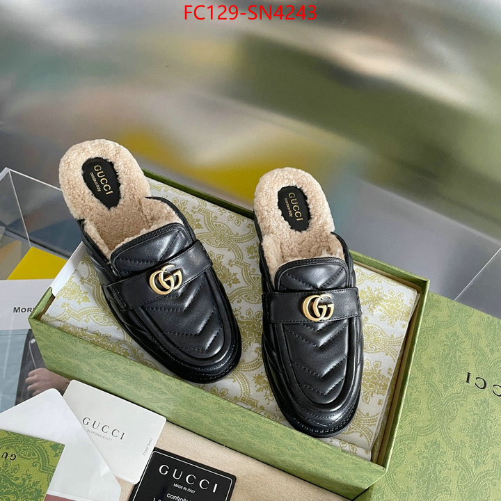 Women Shoes-Gucci,best fake , ID: SN4243,$: 129USD