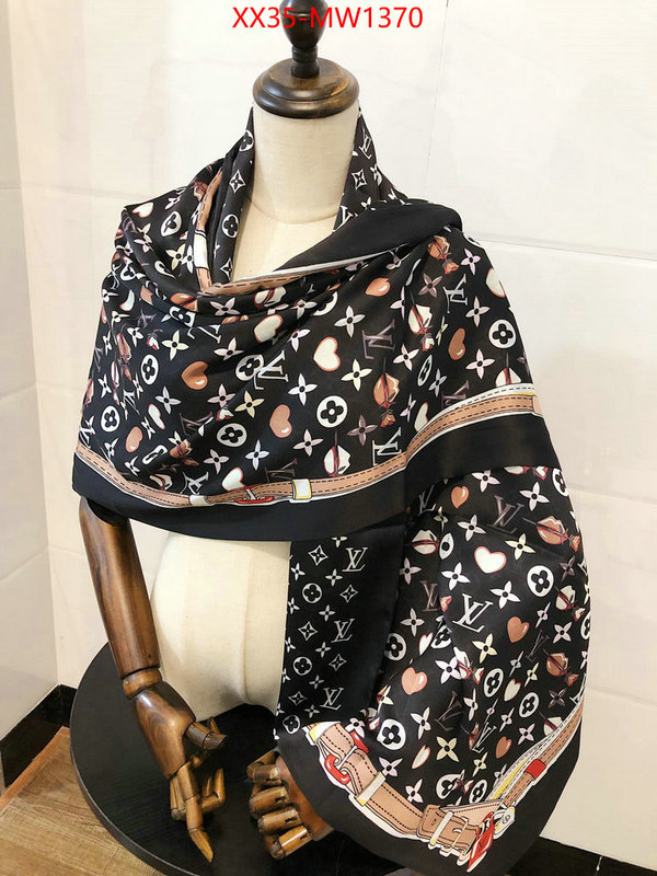 Scarf-LV,mirror copy luxury , ID: MW1370,$: 35USD