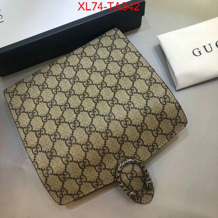 Gucci Bags(4A)-Wallet-,ID:TA342,$: 74USD