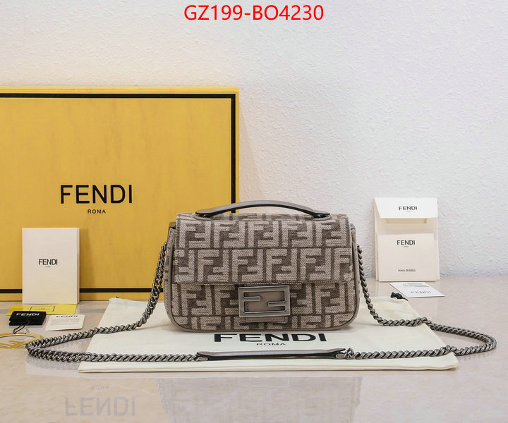 Fendi Bags(TOP)-Baguette,designer fake ,ID: BO4230,$: 199USD