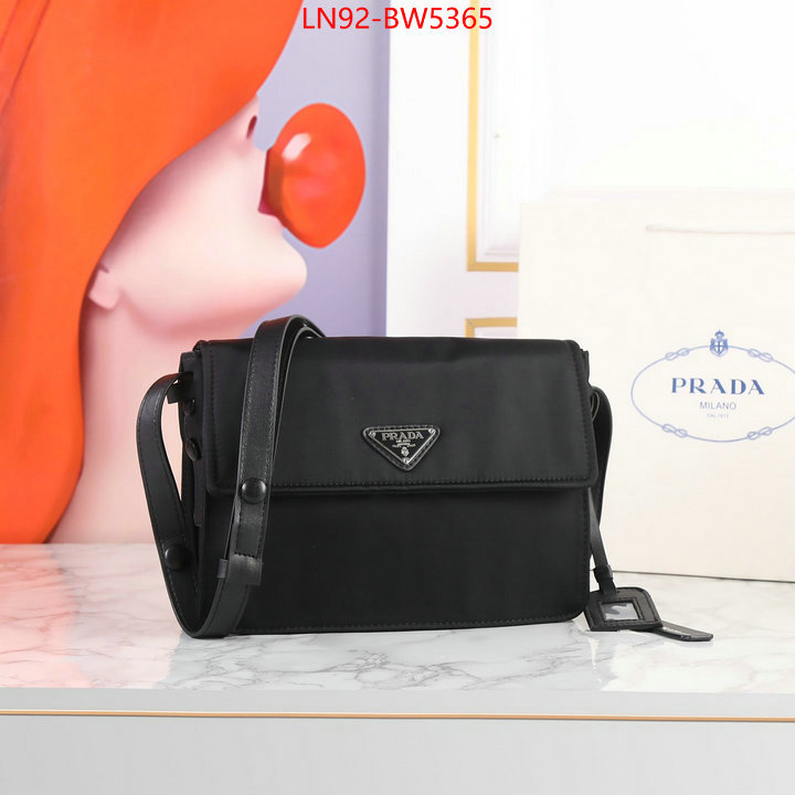 Prada Bags(4A)-Diagonal-,designer replica ,ID: BW5365,$: 92USD