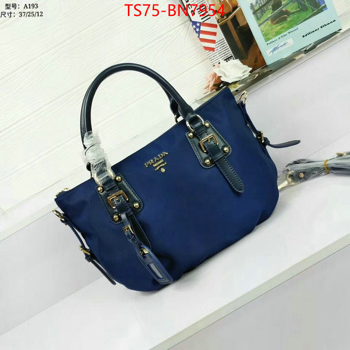 Prada Bags(4A)-Handbag-,brand designer replica ,ID: BN7954,$: 75USD