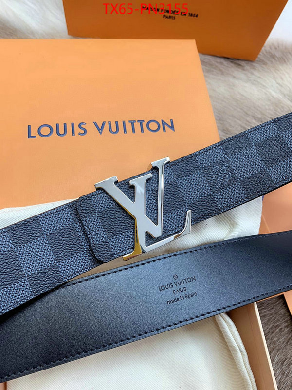 Belts-LV,shop the best high authentic quality replica , ID: PN3155,$: 65USD