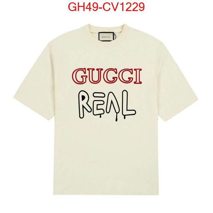 Clothing-Gucci,is it ok to buy , ID: CV1229,$: 49USD