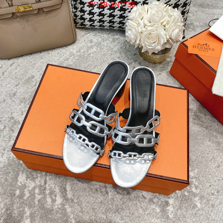 Women Shoes-Hermes,best quality replica , ID: SN1735,$: 129USD