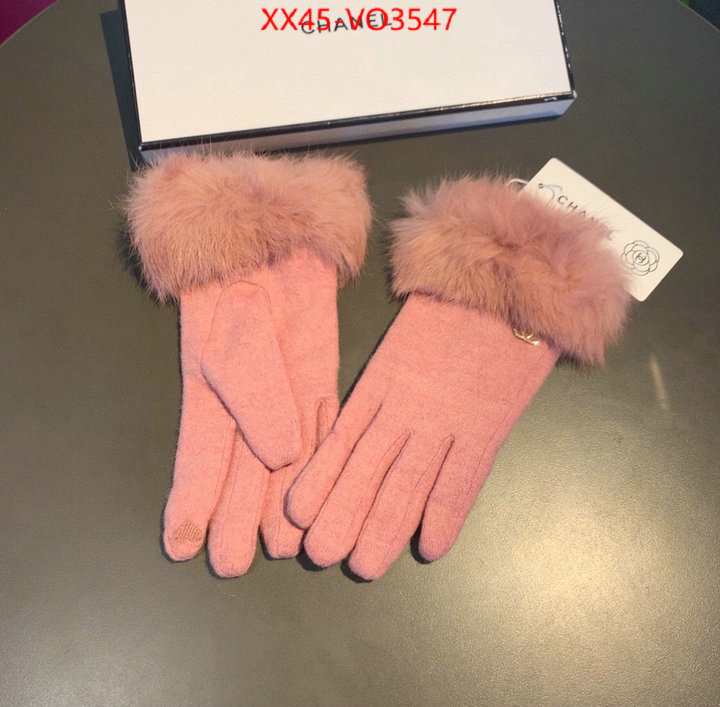 Gloves-Chanel,first copy , ID: VO3547,$: 45USD