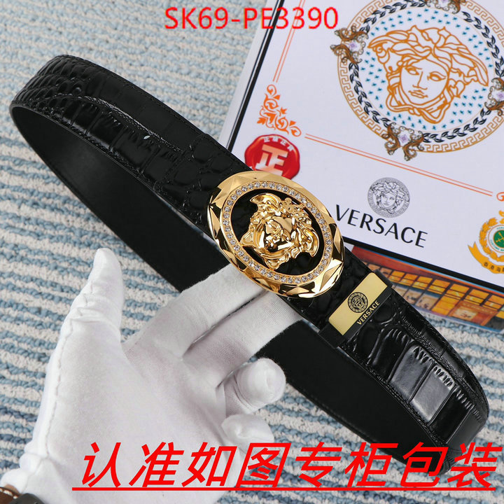 Belts-Versace,what's the best place to buy replica , ID: PE3390,$: 69USD