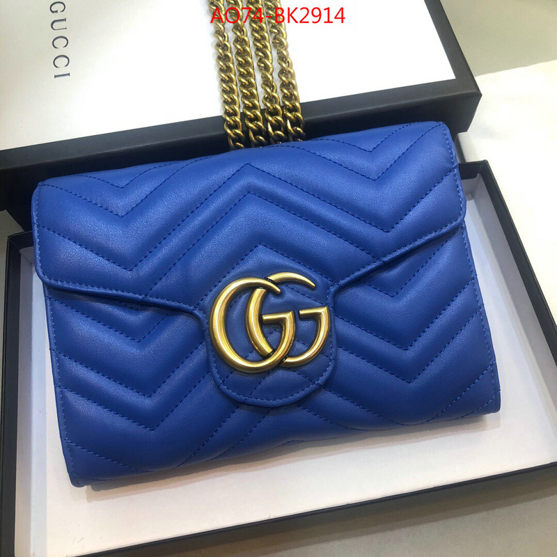 Gucci Bags(4A)-Wallet-,ID: BK2914,$:74USD