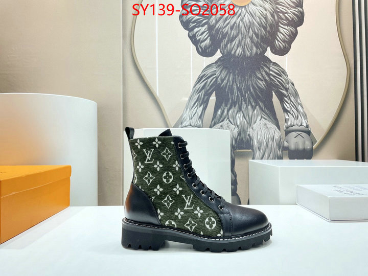 Women Shoes-LV,buy top high quality replica , ID: SO2058,$: 139USD