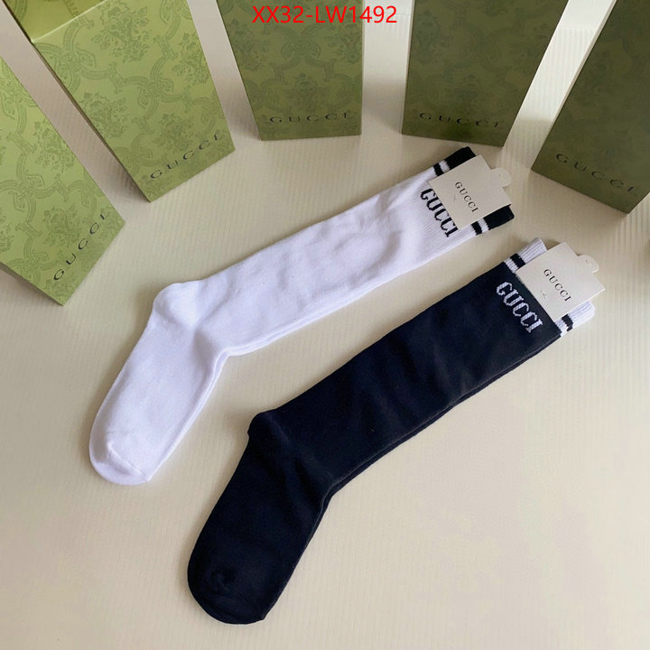 Sock-Gucci,the top ultimate knockoff , ID: LW1492,$: 32USD