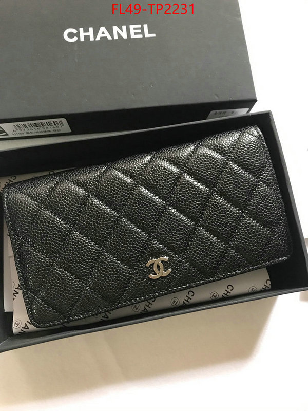 Chanel Bags(4A)-Wallet-,ID: TP2231,$: 49USD