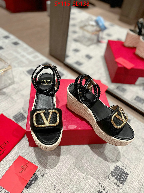 Women Shoes-Valentino,replica , ID: SD138,$: 115USD