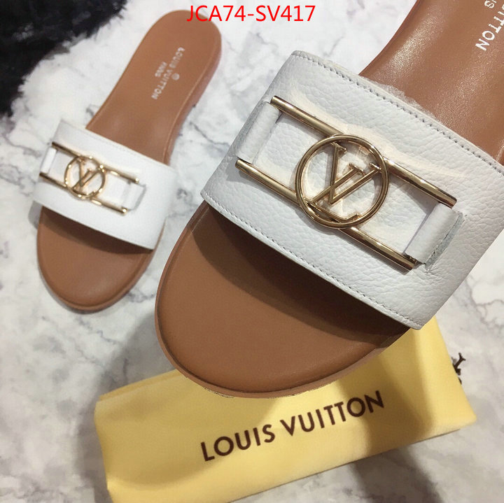 Women Shoes-LV,what 1:1 replica , ID: SV417,$:74USD