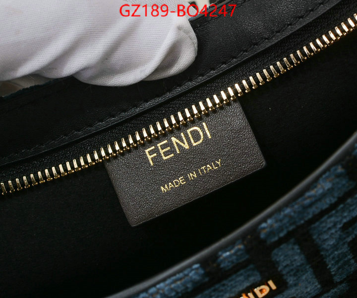 Fendi Bags(TOP)-Handbag-,replica us ,ID: BO4247,$: 189USD