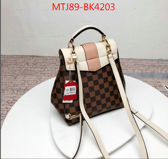 LV Bags(4A)-Backpack-,ID: BK4203,$: 89USD