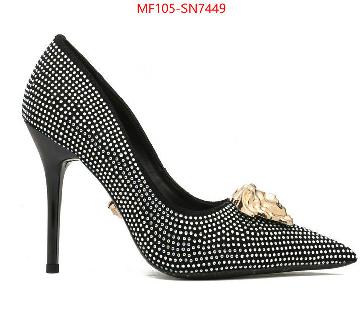 Women Shoes-Versace,shop cheap high quality 1:1 replica , ID: SN7449,$: 105USD