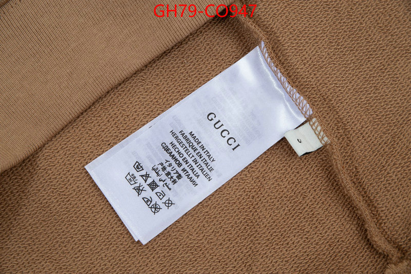 Clothing-Gucci,what , ID: CO947,$: 79USD