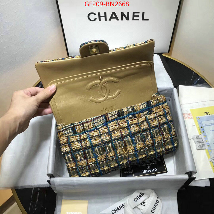 Chanel Bags(TOP)-Diagonal-,ID: BN2668,$: 209USD