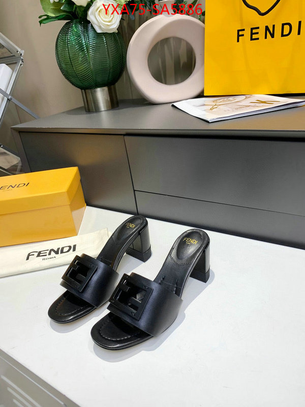 Women Shoes-Fendi,where should i buy to receive , ID: SA5886,$: 75USD